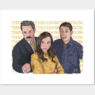 Threedom: the drawring Posters and Art